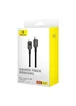 Дата кабель Baseus Unbreakable Series Fast Charging Type-C to Lightning 20W 2m (P10355803111-0) Black