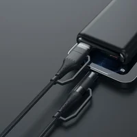 Дата кабель Borofone BU28 Multi-energy 4in1 Type-C/USB - Type-C/Lightning (1.2m) Черный