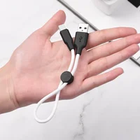 Дата кабель Hoco X21 Plus Silicone MicroUSB Cable (0.25m) Черный / Белый