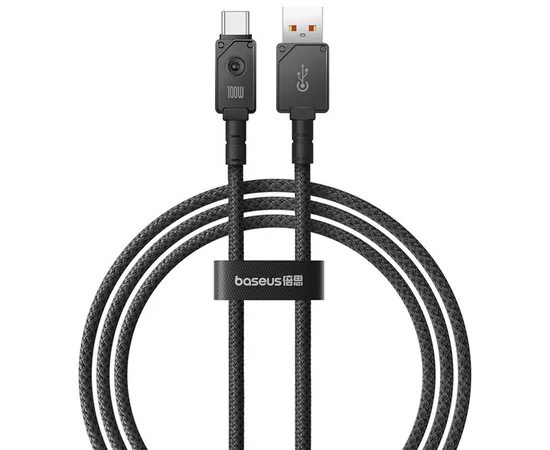 Дата кабель Baseus Unbreakable Series Fast Charging USB to Type-C 100W 1m (P10355801111-0) Black