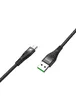 Дата кабель Hoco U53 Flash microUSB (4A) (1.2m) Черный