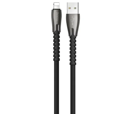 Дата кабель Hoco U58 Core Lightning Cable (1.2m) Черный
