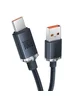 Дата кабель Baseus Crystal Shine Series USB to Type-C 100W (1.2m) (CAJY00040) Black