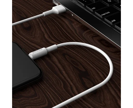 Дата кабель Borofone BX1 EzSync USB to Type-C (1m) Белый