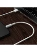 Дата кабель Borofone BX1 EzSync USB to Type-C (1m) Белый