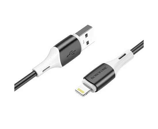 Дата кабель Borofone BX79 USB to Lightning (1m) Черный