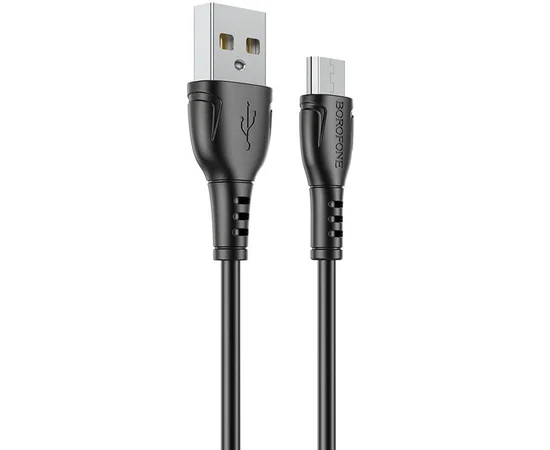 Дата кабель Borofone BX51 Triumph USB to MicroUSB (1m) Черный