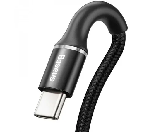 Дата кабель Baseus Halo Data Type-C PD 2.0 60W (2m) Черный