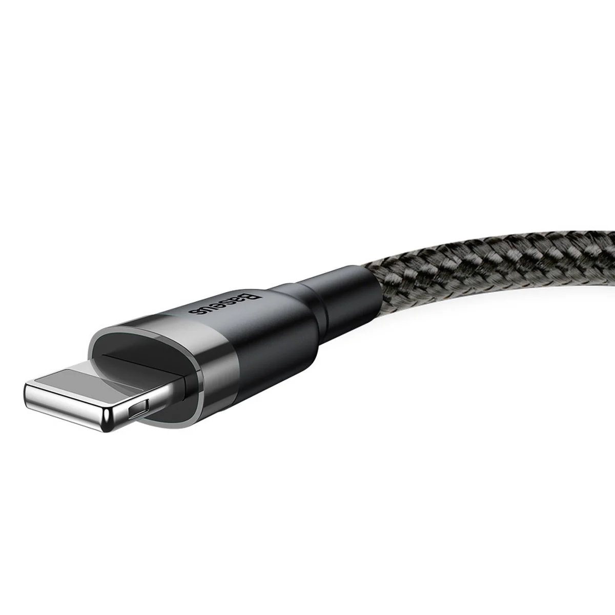 Дата кабель Baseus Cafule Lightning Cable 1.5A (2m) Серый / Черный