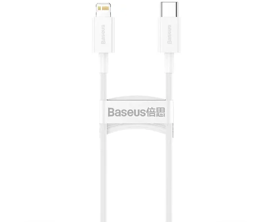 Дата кабель Baseus Superior Series Fast Charging Type-C to Lightning PD 20W (0.25m) (CATLYS) Белый