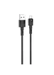 Дата кабель Hoco U82 "Cool grace" MicroUSB (1.2 m) Черный