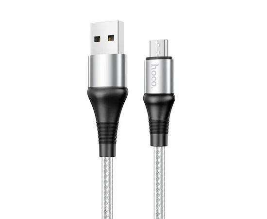 Дата кабель Hoco X50 "Excellent" USB to MicroUSB (1m) Серый