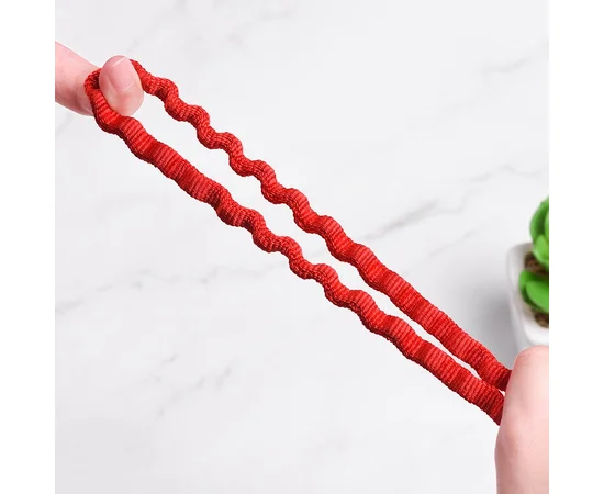 Дата кабель Hoco U78 "Cotton treasure elastic" lightning (1.2М) Красный