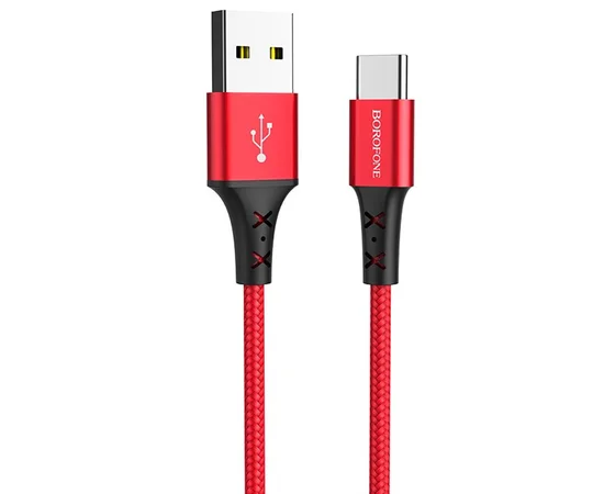 Дата кабель Borofone BX20 Enjoy USB to Type-C (1m) Красный