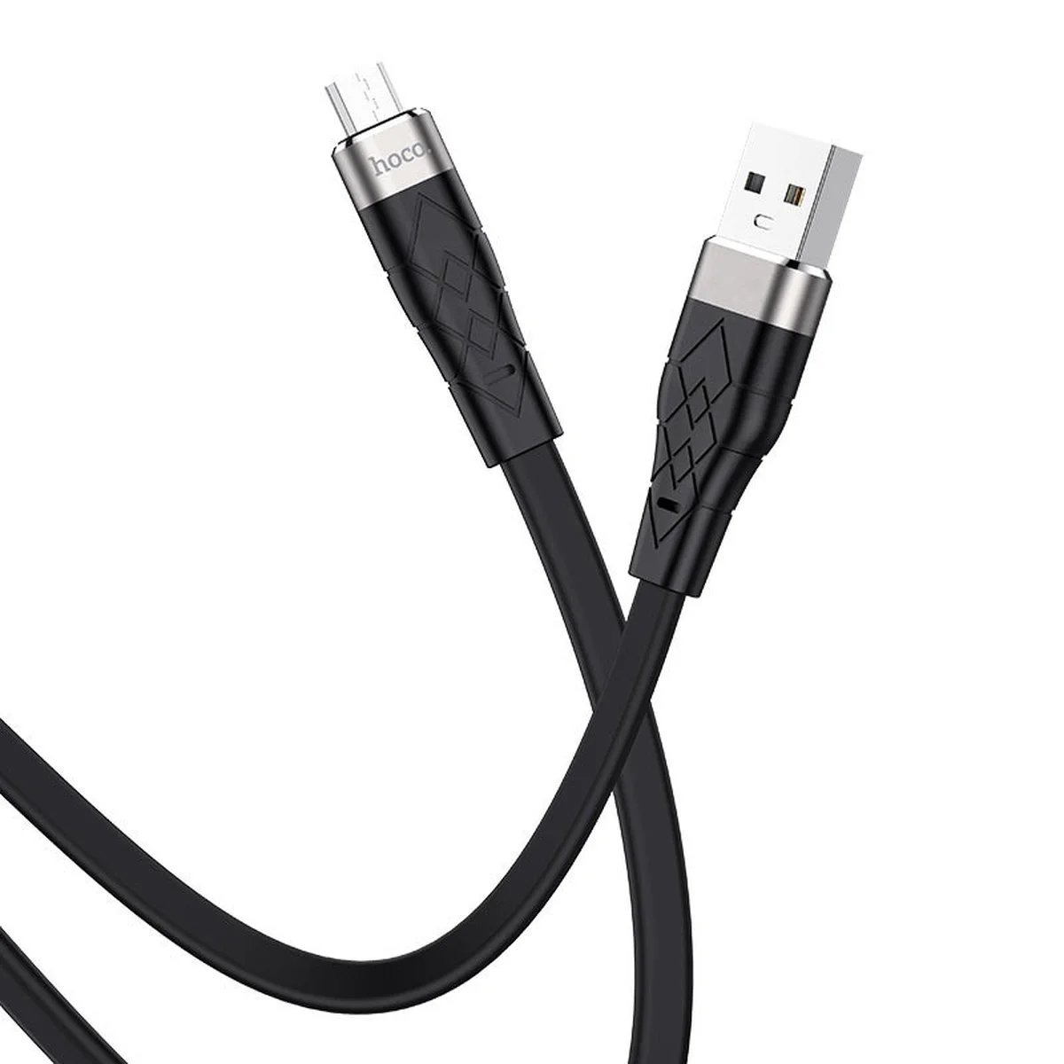 Дата кабель Hoco X53 "Angel" USB to MicroUSB (1m) Черный