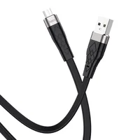 Дата кабель Hoco X53 "Angel" USB to MicroUSB (1m) Черный