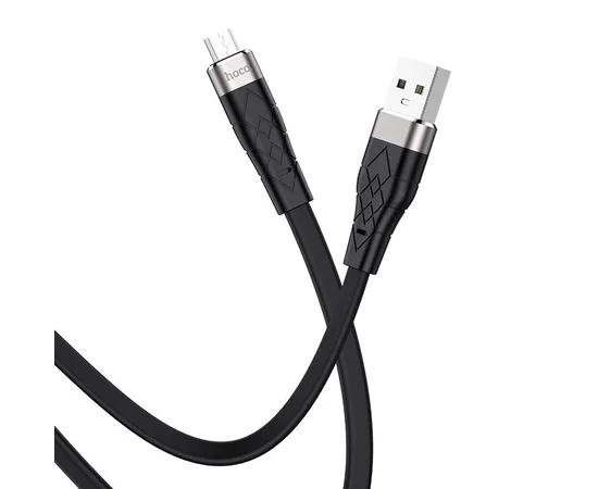 Дата кабель Hoco X53 "Angel" USB to MicroUSB (1m) Черный