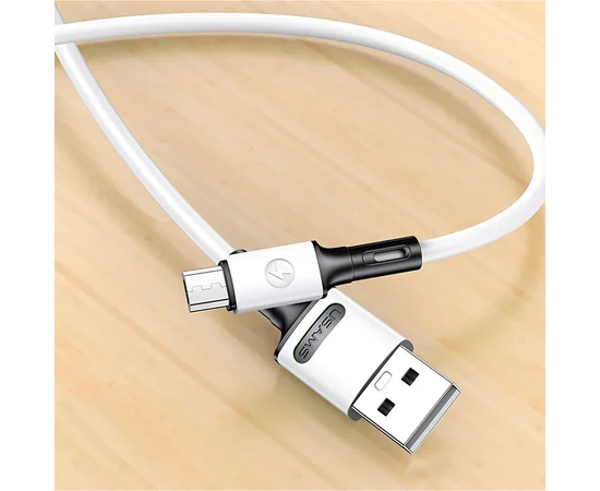 Дата кабель USAMS US-SJ435 U52 USB to MicroUSB (1m) Белый