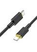Дата кабель Hoco U109 Type-C to Type-C 100W (1.2m) Black