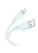 Дата кабель Hoco X97 Crystal color USB to Lightning (1m) Light blue