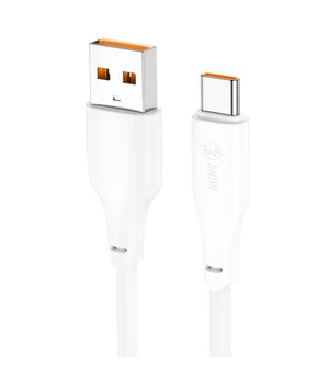 Дата кабель Hoco X93 Force USB to Type-C 100W (1m) White