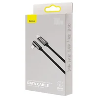 Дата кабель Baseus Legend Series Elbow Type-C to Type-C 100W (1m) (CATCS-01) Black