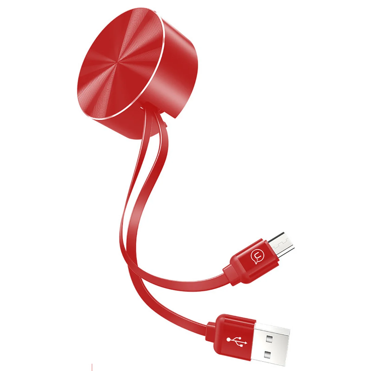 Дата кабель Usams US-SJ163 U-Bin в металлической коробке USB to MicroUSB (1m) Красный