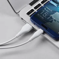 Дата кабель Borofone BX18 Optimal USB to Type-C (3m) Білий