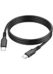 Дата кабель Borofone BX80 Type-C to Type-C 60W (1m) Черный