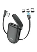 Дата кабель Hoco S50 Magnetic 3in1 Lightning-microUSB-Type-C (1m) Черный