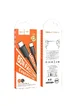 Дата кабель Hoco X88 Gratified PD 60W Type-C to Type-C (1m) Black