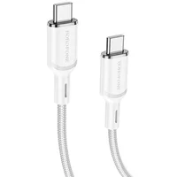 Дата кабель Borofone BX90 Cyber USB для Type-C (1m) White