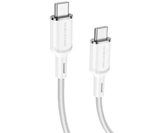 Дата кабель Borofone BX90 Cyber USB для Type-C (1m) White