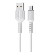 Дата кабель Borofone BX16 USB to MicroUSB (1m) Белый