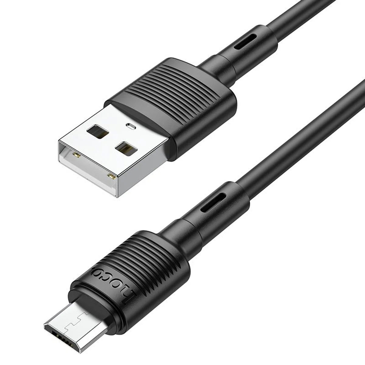Дата кабель Hoco X83 Victory USB to MicroUSB (1m) Black