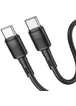 Дата кабель Hoco X83 Victory PD 60W Type-C to Type-C (1m) Black