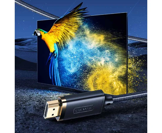 Дата кабель Usams US-SJ509 U70 Lightning to HDMI HD (2m) Black