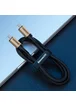 Дата кабель Baseus Cafule Type-C to Type-C Cable PD 2.0 60W (1m) Черный / Золотой