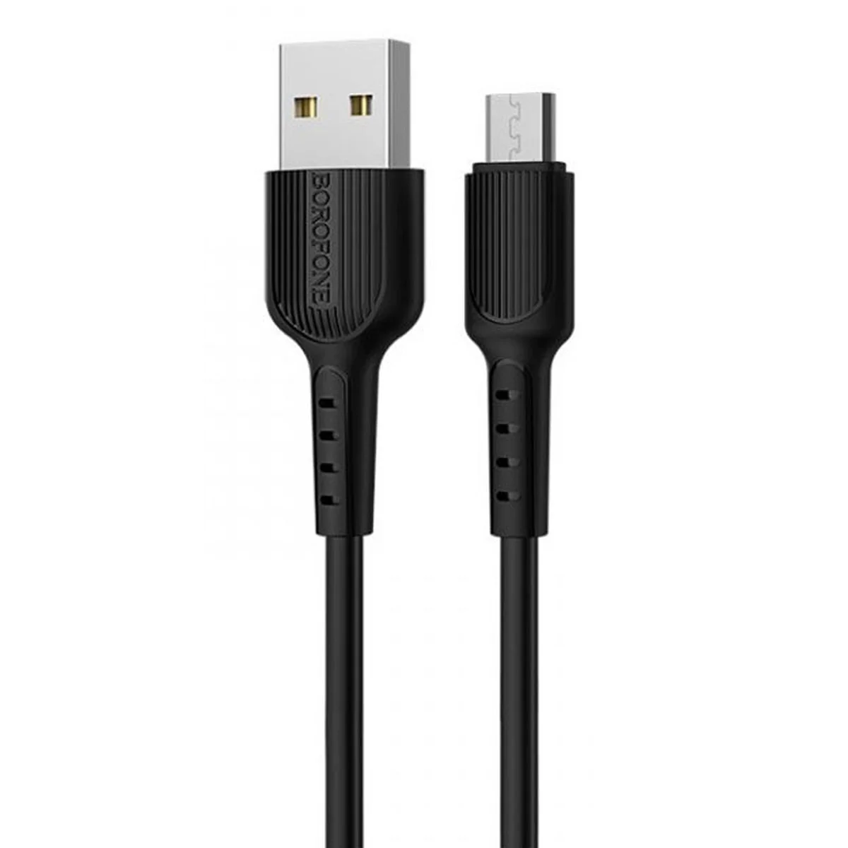 Дата кабель Borofone BX16 USB to MicroUSB (1m) Черный