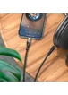 Аудио кабель Aux Hoco UPA25 (AUX 3.5 to Lightning) (1m) Black