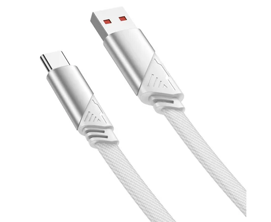 Дата кабель Hoco U119 Machine charging data USB to Type-C 5A (1.2m) Gray