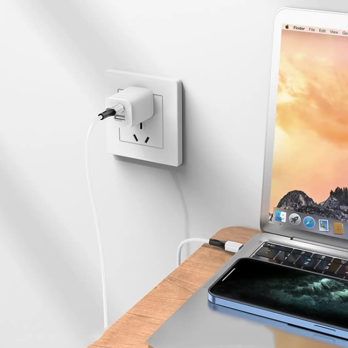 Дата кабель Borofone BX79 Type-C to Type-C 60W (1m) Белый