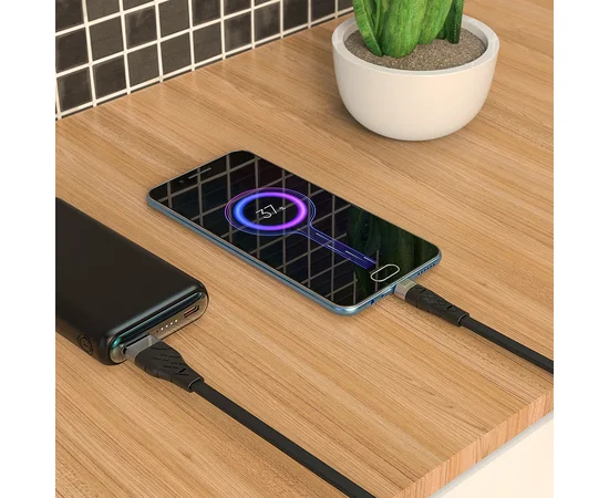 Дата кабель Hoco X53 "Angel" USB to MicroUSB (1m) Черный