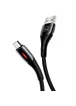 Дата кабель USAMS US-SJ346 Smart Power-off Micro Cable U-Tone (1.2m) Черный