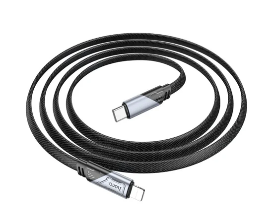 Дата кабель Hoco U119 Machine charging data Type-C to Lightning 27W (1.2m) Black