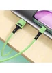 Дата кабель USAMS US-SJ434 U52 USB to Lightning (1m) Зеленый