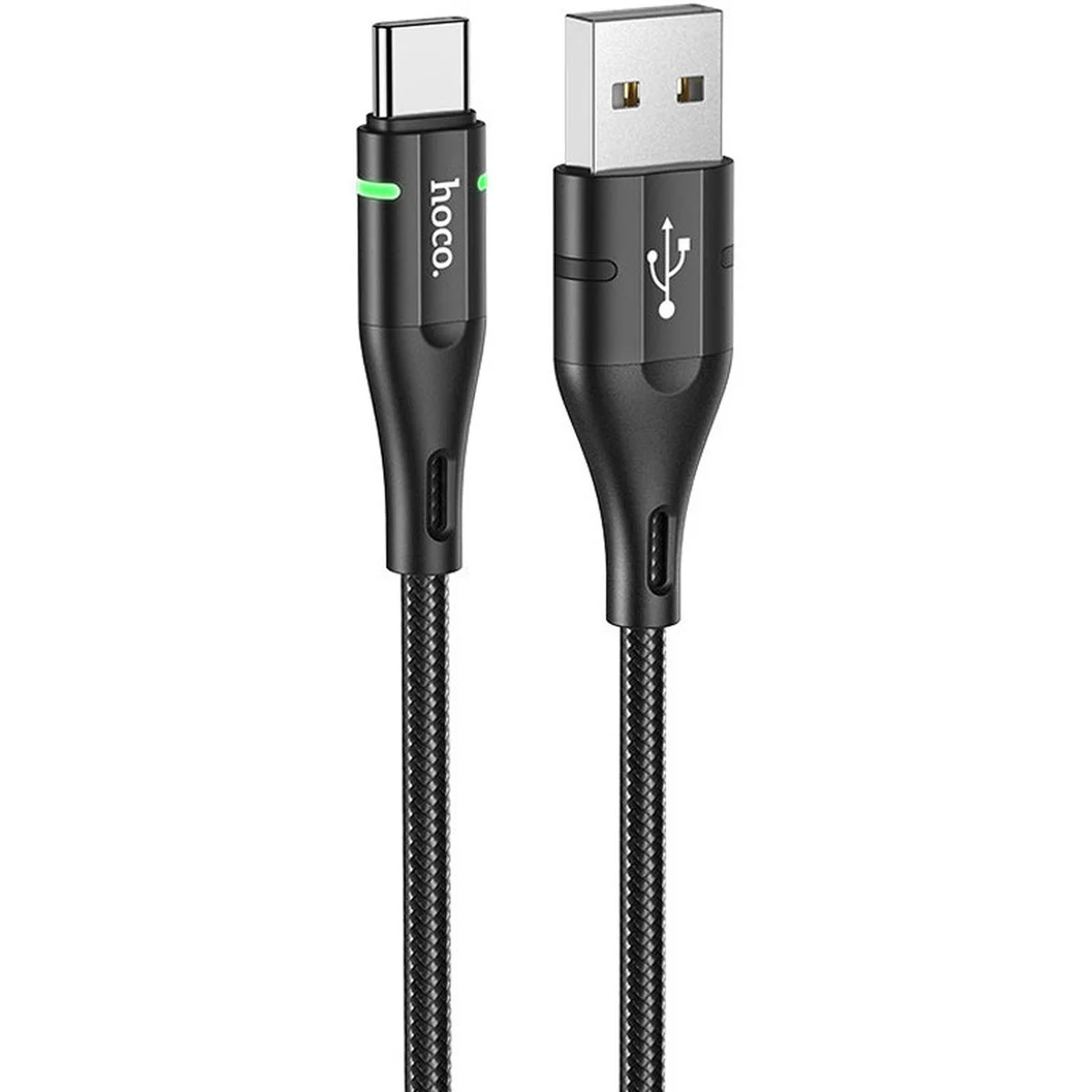 Дата кабель Hoco U93 "Shadow" Type-C (1.2 m) Черный
