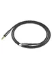 Аудио кабель Aux Hoco UPA19 3.5mm to Type-C (1m) Black