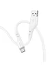 Дата кабель Hoco X97 Crystal color USB to Type-C (1m) White