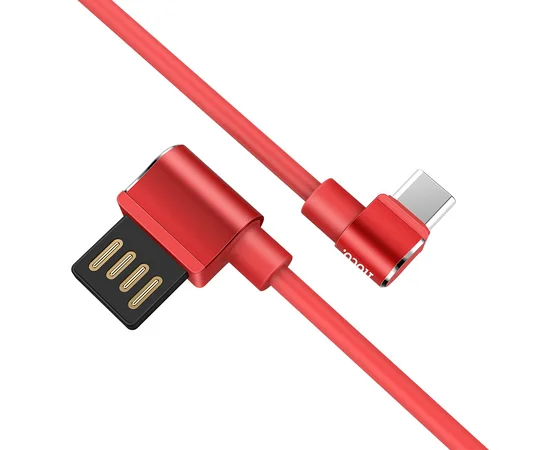 Дата кабель Hoco U37 Long Roam Type-C Cable (1.2m) Красный